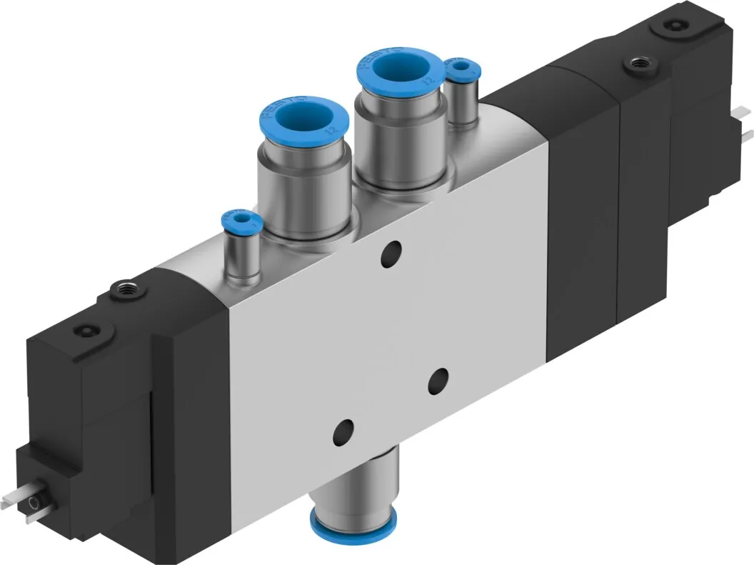 Распределитель с электроуправлением Festo CPE24-M1H-5/3ES-QS-12