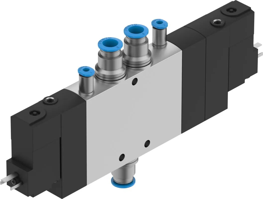Распределитель с электроуправлением Festo CPE18-M3H-5/3BS-QS-8