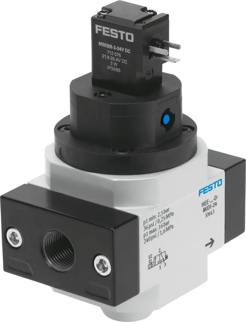 Распределитель плавного пуска Festo HEE-3/8-D-MIDI-230