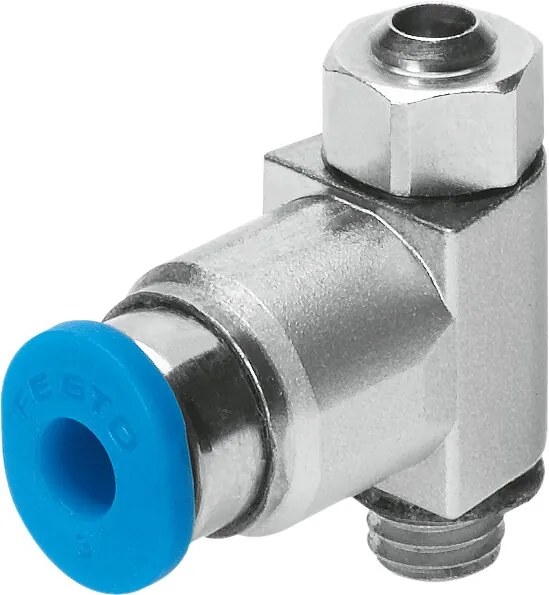 Дроссель с обратным клапаном Festo GRLA-M5-QS-3-LF-C