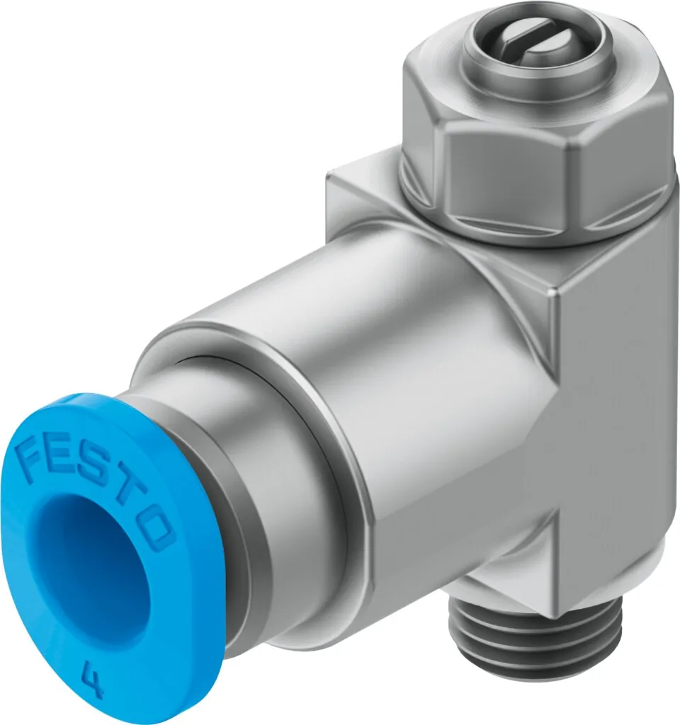 Дроссель с обратным клапаном Festo GRLZ-M5-QS-4-LF-C