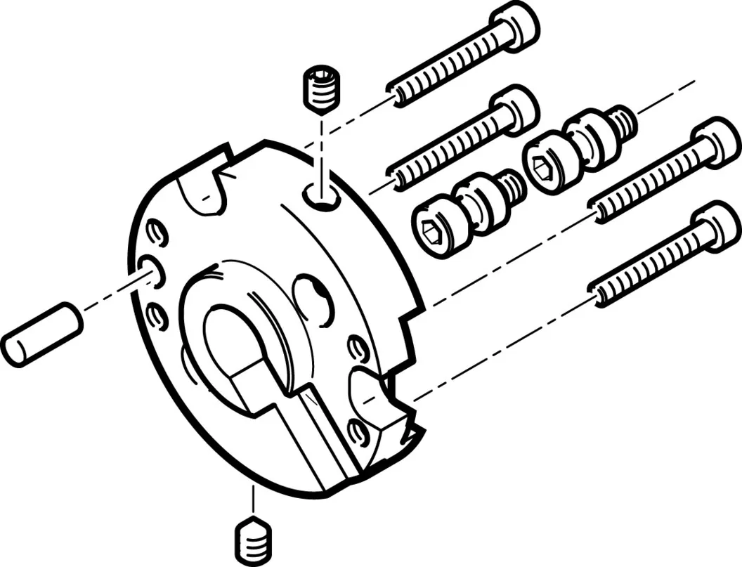 Набор переходников Festo HAPG-SD2-5