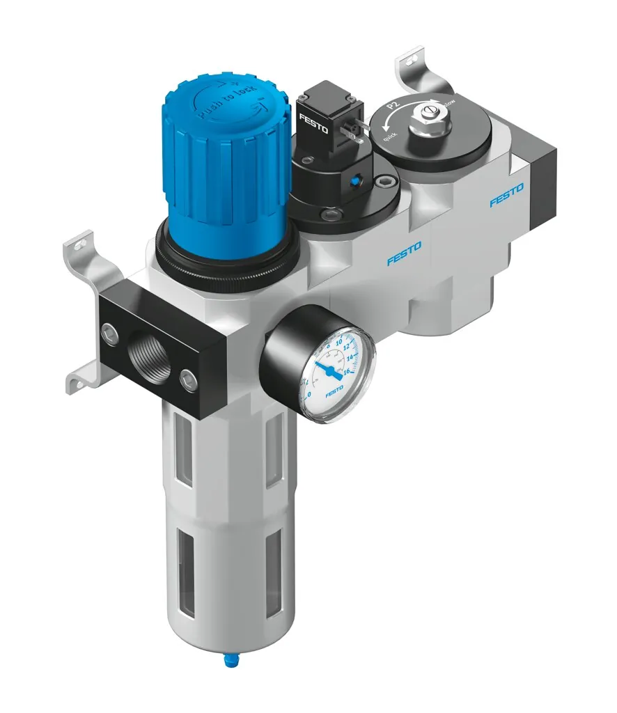 Блок подготовки воздуха Festo LFR-1/4-D-MIDI-KD-A