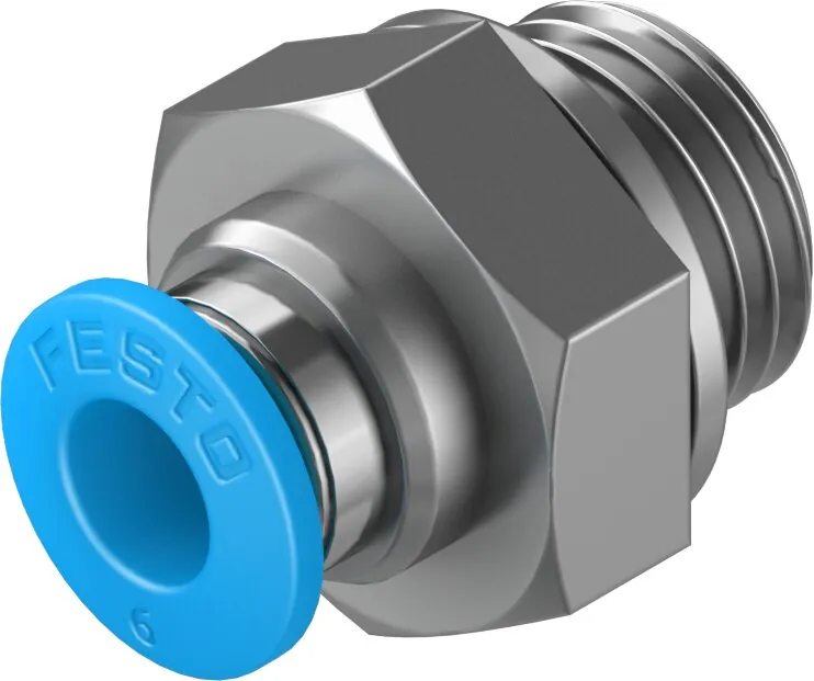 Штуцер с цанговым соединением Festo QS-G1/4-6