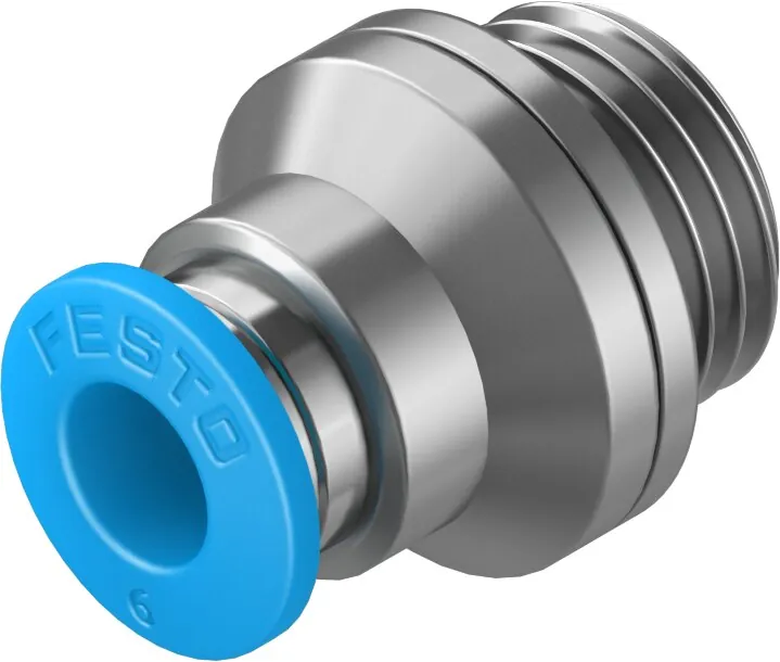 Штуцер с цанговым соединением Festo QS-G1/4-6-I