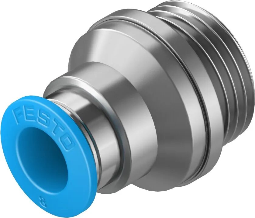 Штуцер с цанговым соединением Festo QS-G3/8-8-I