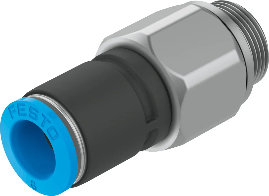 Поворотное соединение с цанговым зажимом Festo QSR-G1/8-8