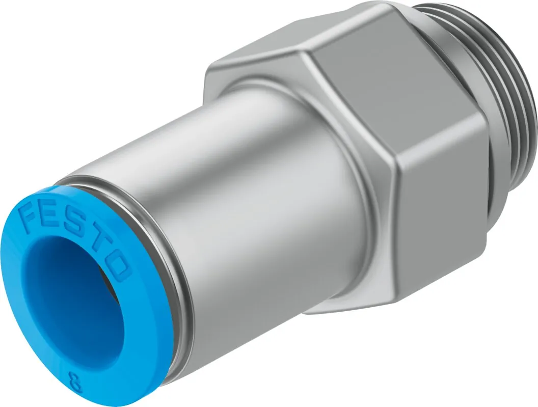 Цанговый штуцер с резьбой, самозапирающийся Festo QSK-G1/4-8
