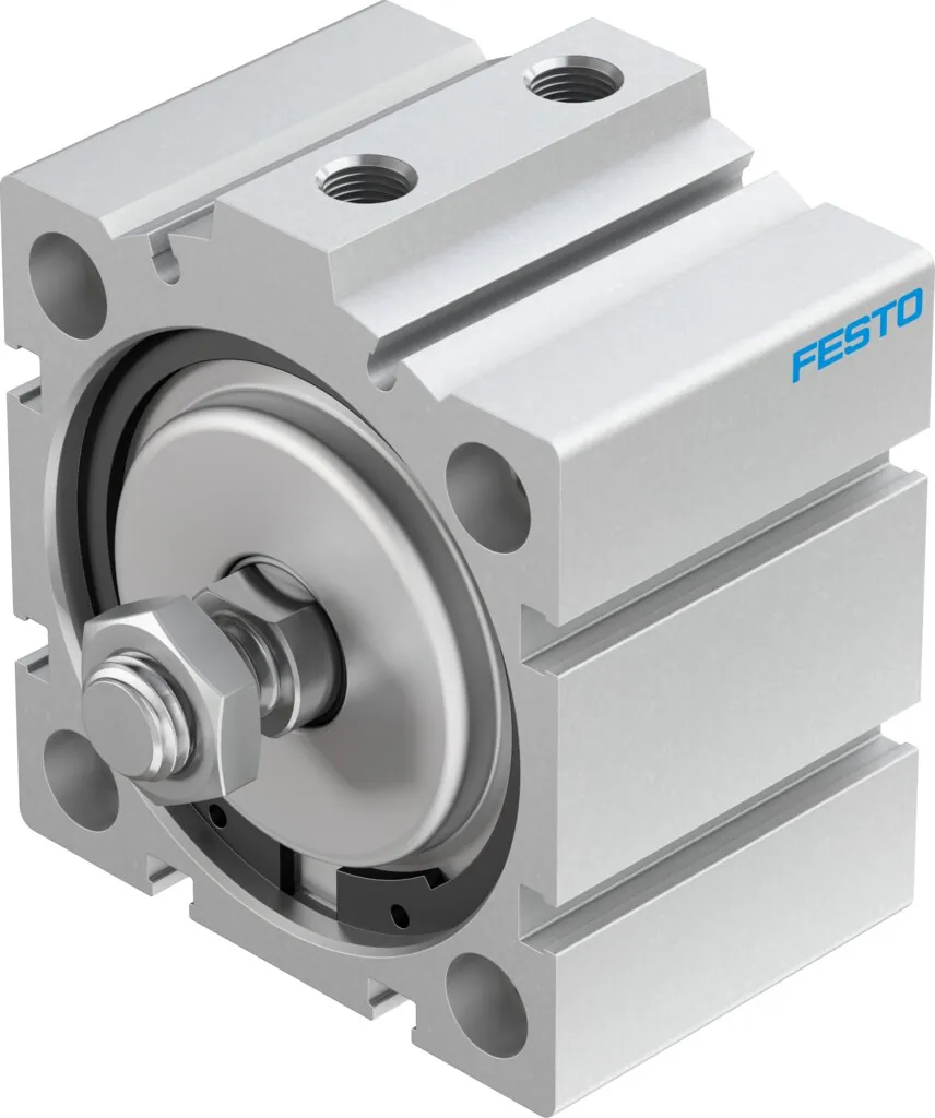Короткоходовой цилиндр Festo ADVC-63-10-A-P-A