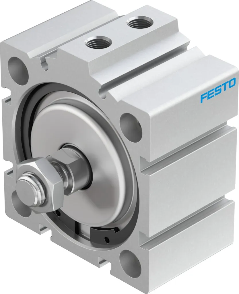 Короткоходовой цилиндр Festo ADVC-63-10-A-P