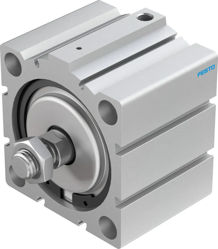 Короткоходовой цилиндр Festo AEVC-80-25-A-P-A