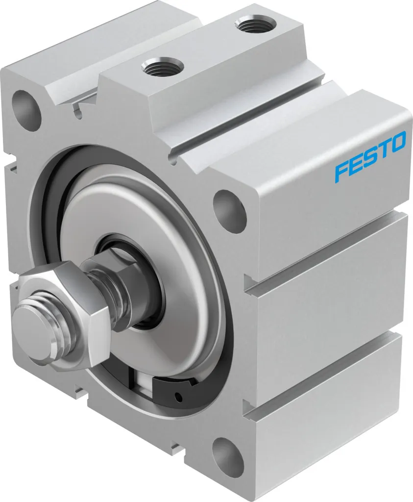 Короткоходовой цилиндр Festo ADVC-100-10-A-P-A