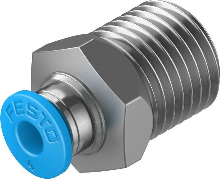 Штуцер с цанговым соединением Festo QS-1/4-4