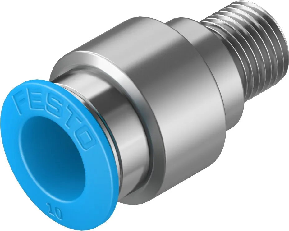 Штуцер с цанговым соединением Festo QS-1/8-10-I