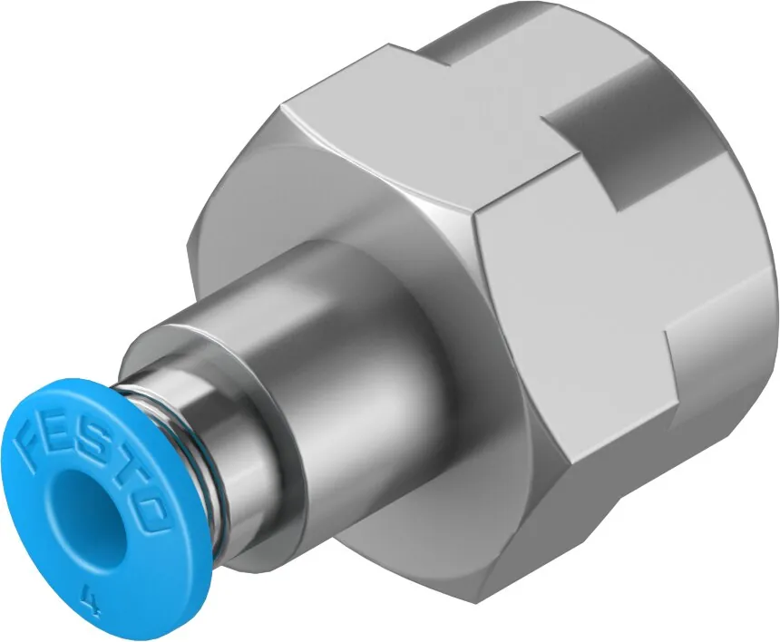 Штуцер с цанговым соединением Festo QSF-1/4-4-B