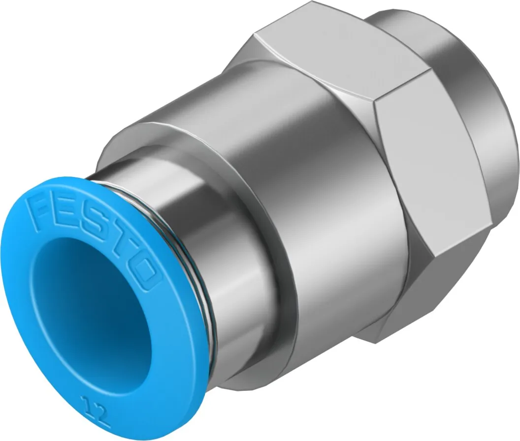 Штуцер с цанговым соединением Festo QSF-1/4-12-B