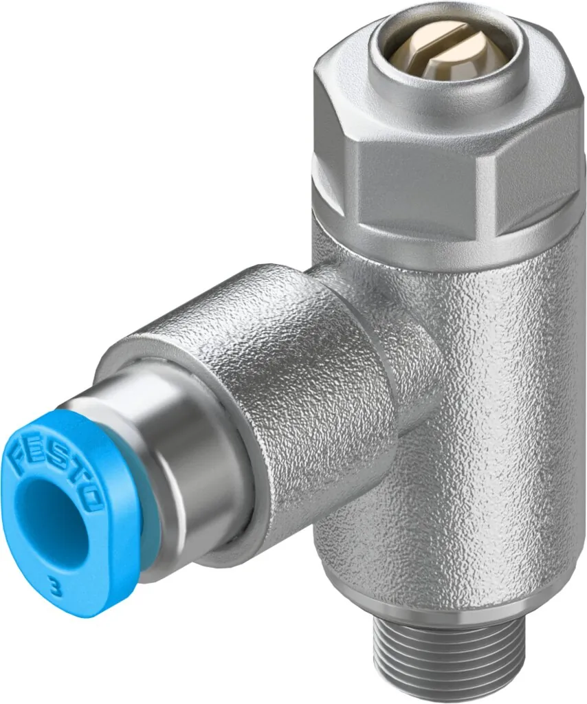 Дроссель с обратным клапаном Festo GRLA-M5-QS-3-D