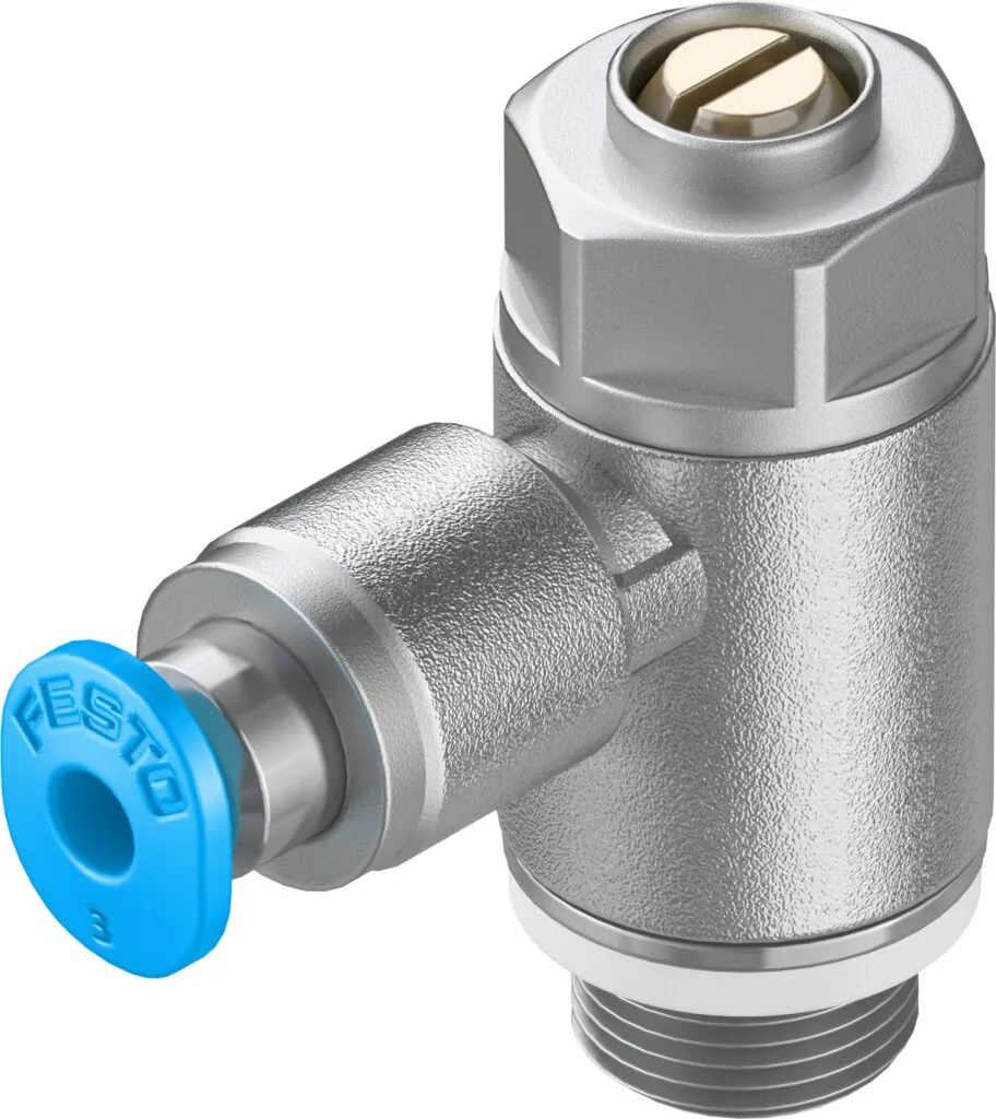 Дроссель с обратным клапаном Festo GRLA-1/8-QS-3-D