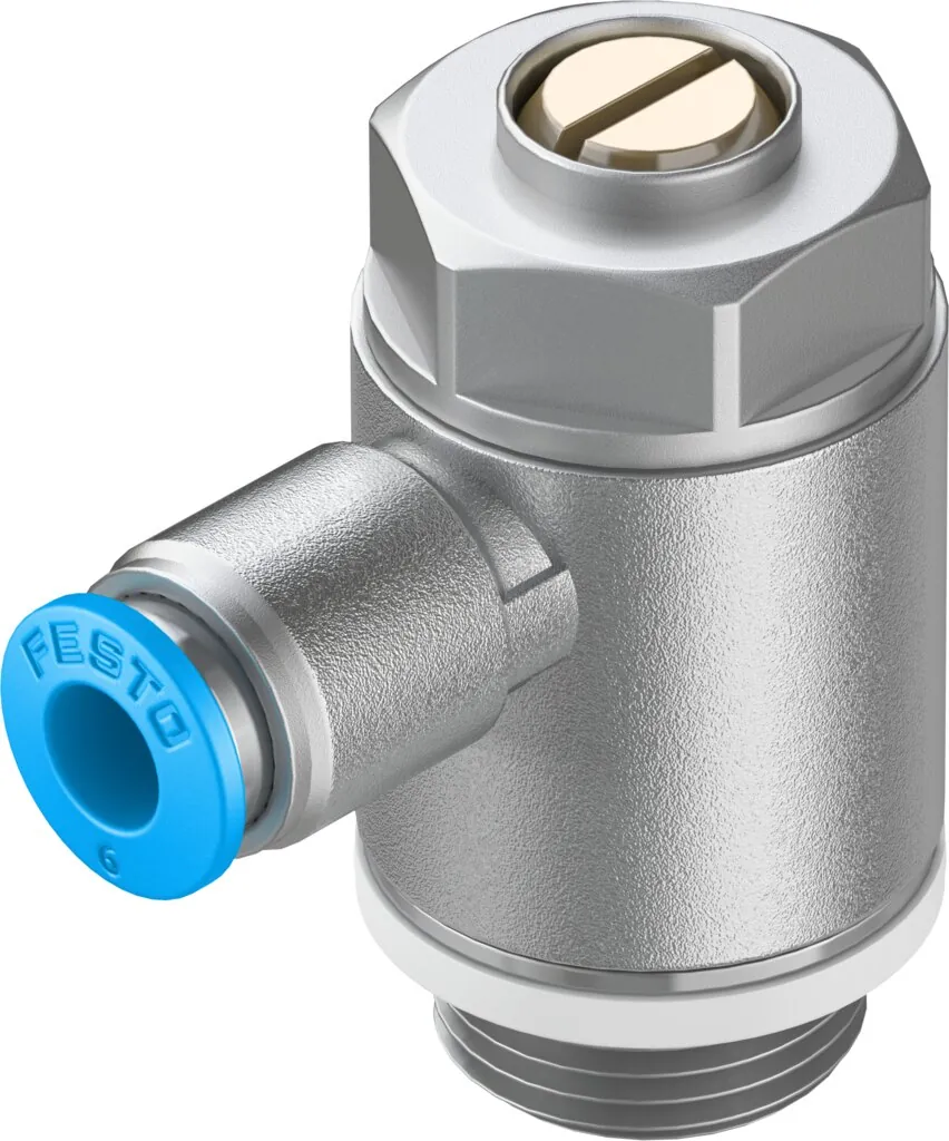Дроссель с обратным клапаном Festo GRLA-3/8-QS-6-D