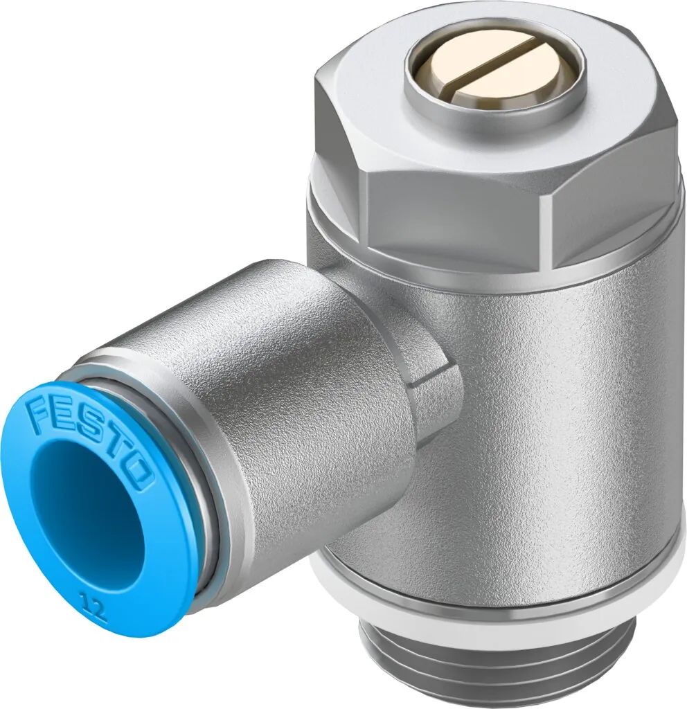 Дроссель с обратным клапаном Festo GRLA-1/2-QS-12-D
