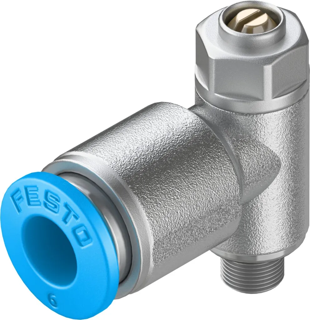 Дроссель с обратным клапаном Festo GRLZ-M5-QS-6-D