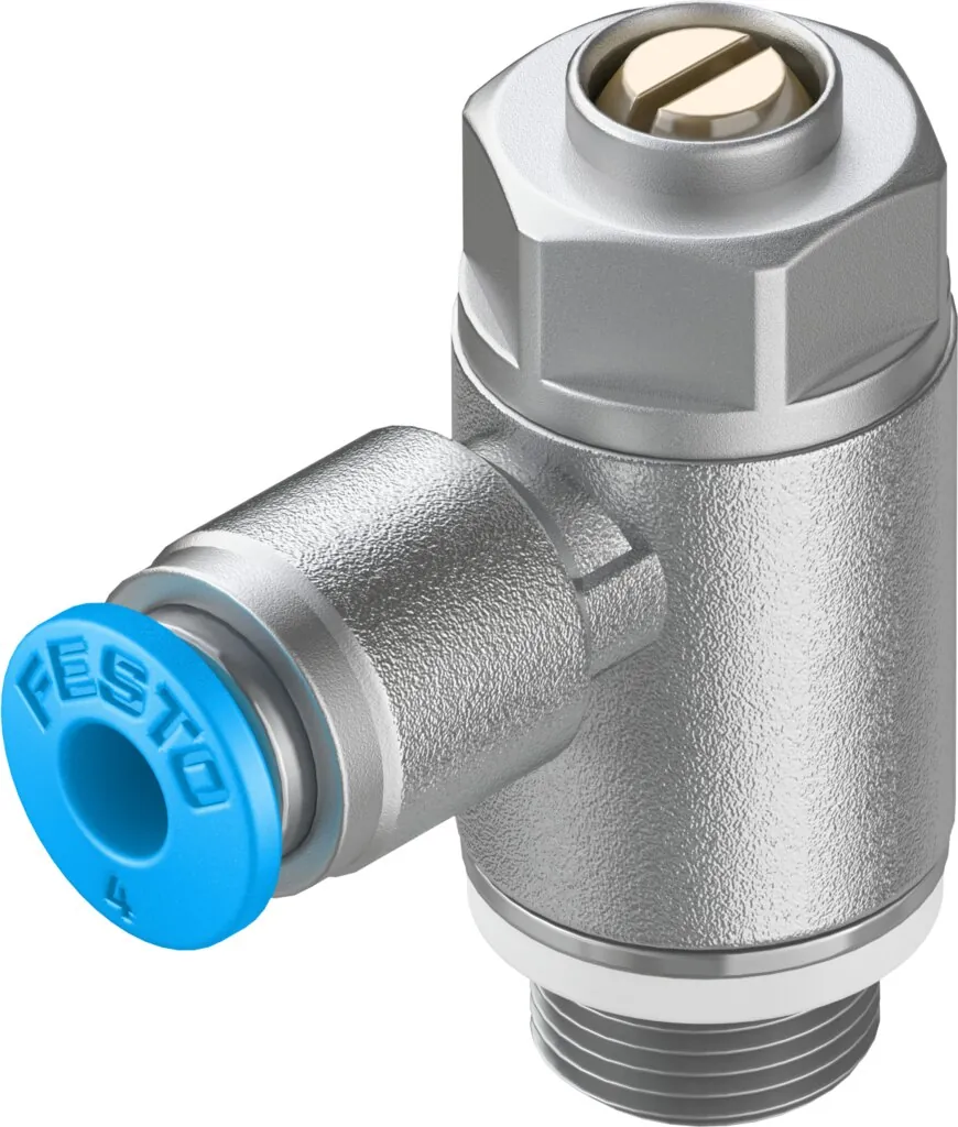Дроссель с обратным клапаном Festo GRLZ-1/8-QS-4-D
