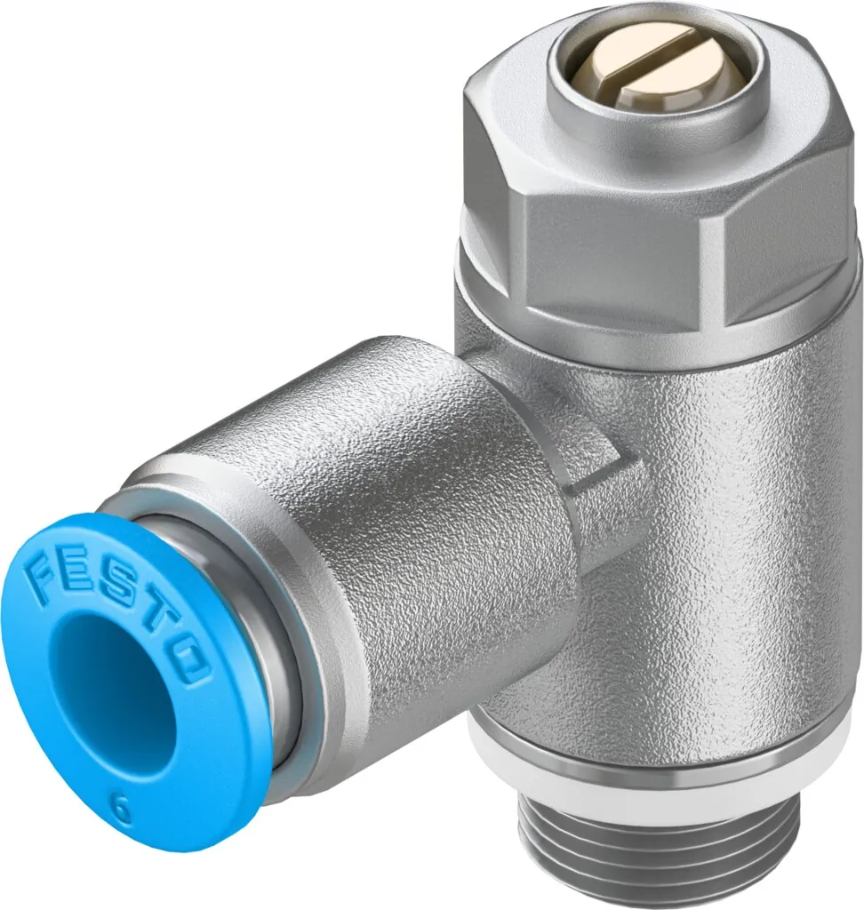 Дроссель с обратным клапаном Festo GRLZ-1/8-QS-6-D