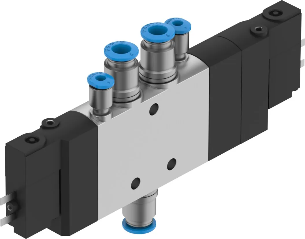 Распределитель с электроуправлением Festo CPE14-M1BH-5/3GS-QS-6