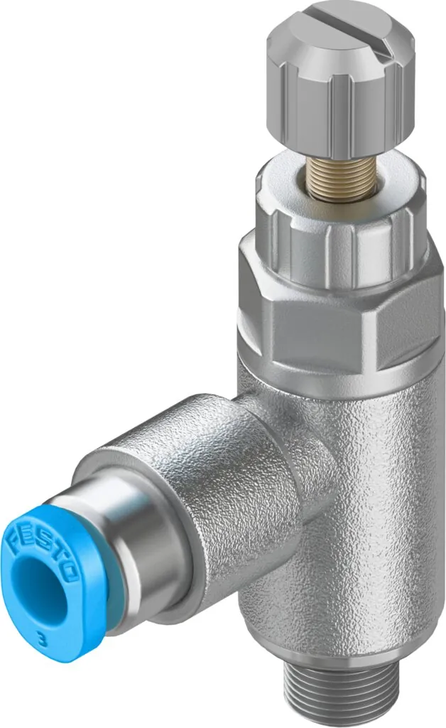 Дроссель с обратным клапаном Festo GRLA-M5-QS-3-RS-D