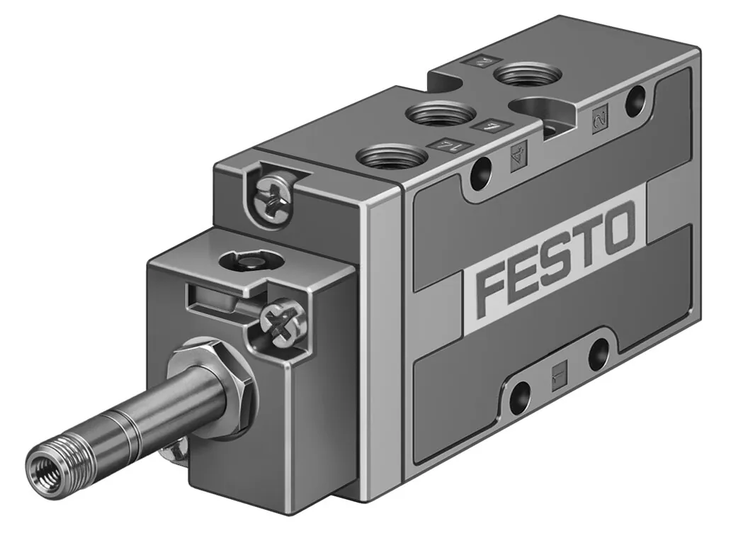 Распределитель с электроуправлением Festo MFH-5-1/8-S-B