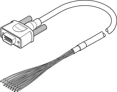 Линия управления Festo NEBC-S1H15-E-2.5-N-LE15