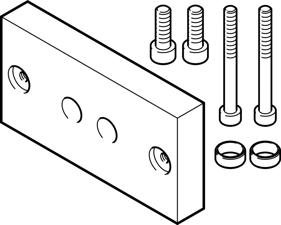 Набор переходников Festo DHAA-D-G6-16-Q11-12