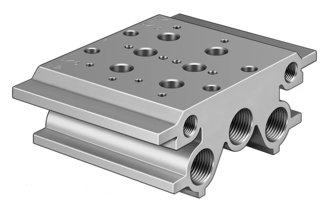 Плита для блочного монтажа Festo PRS-1/8-2-BB