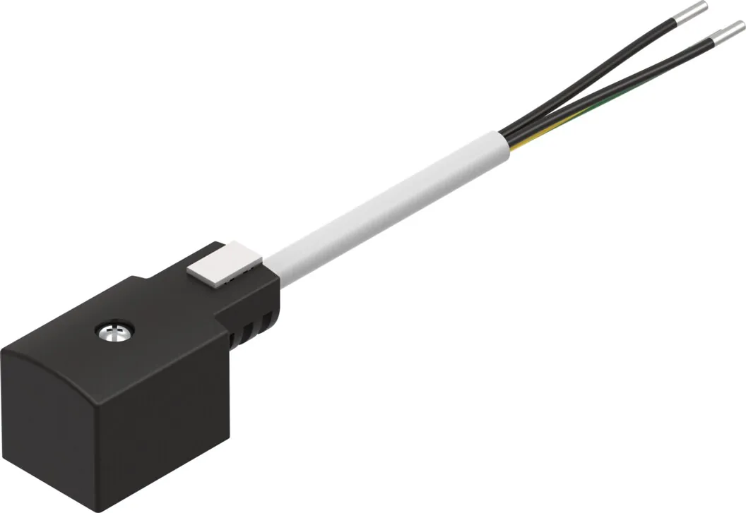 Штекерная розетка с кабелем Festo KMF-1-24DC-2.5-LED