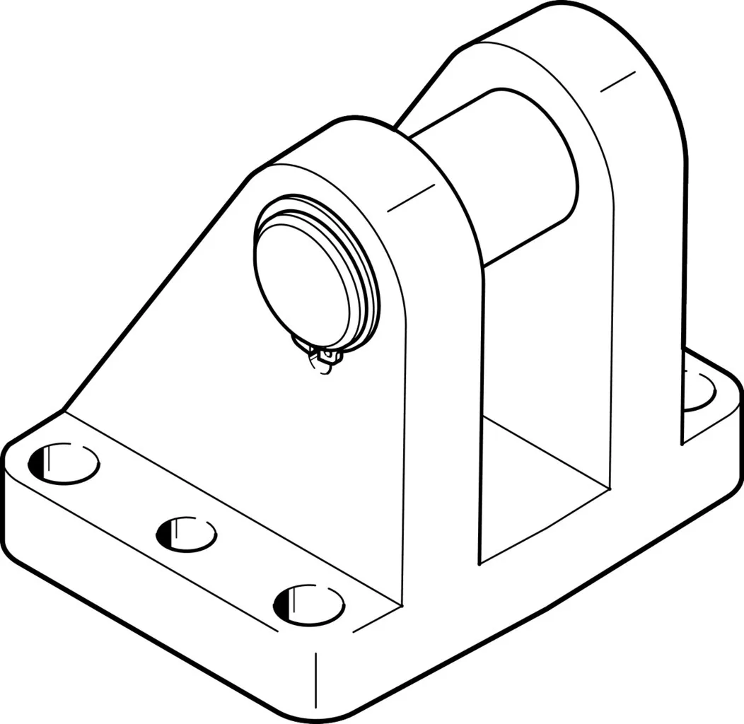 Опорная стойка Festo LBG-125