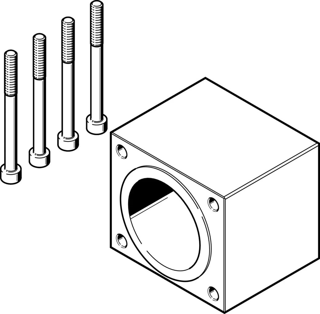 Корпус муфты Festo EAMK-A-S95-95A/B-G2