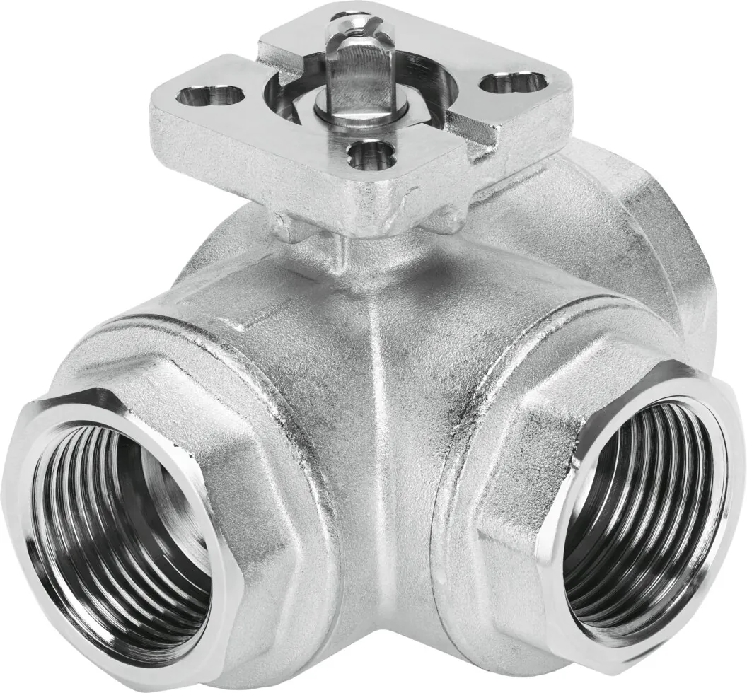 Шаровой кран Festo VZBM-2-RP-25-F-3T-F05-B2B3