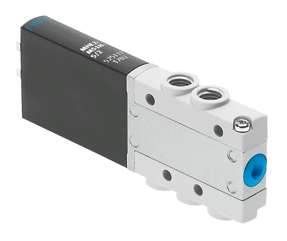 Распределитель с электроуправлением Festo MHE2-MS1H-5/2-M7