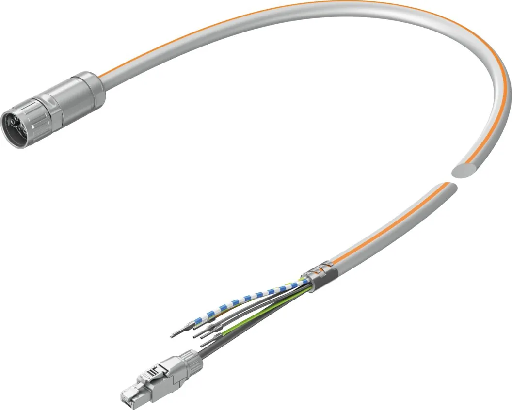 Кабель электродвигателя Festo NEBM-M23G15-EH-20-Q9N-R3LEG14