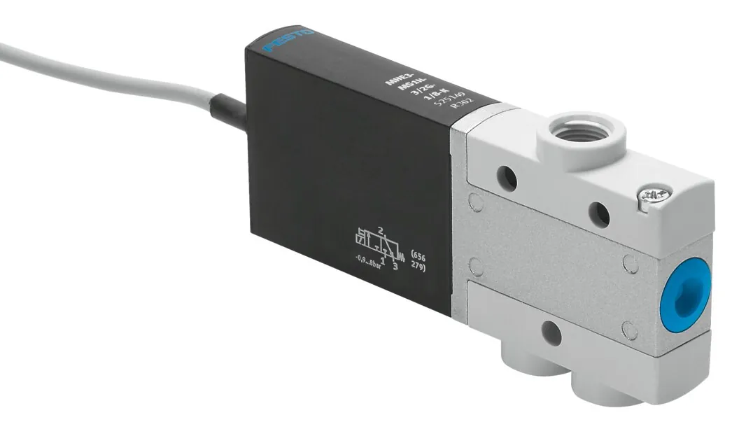 Распределитель с электроуправлением Festo MHE3-M1H-3/2O-1/8-K