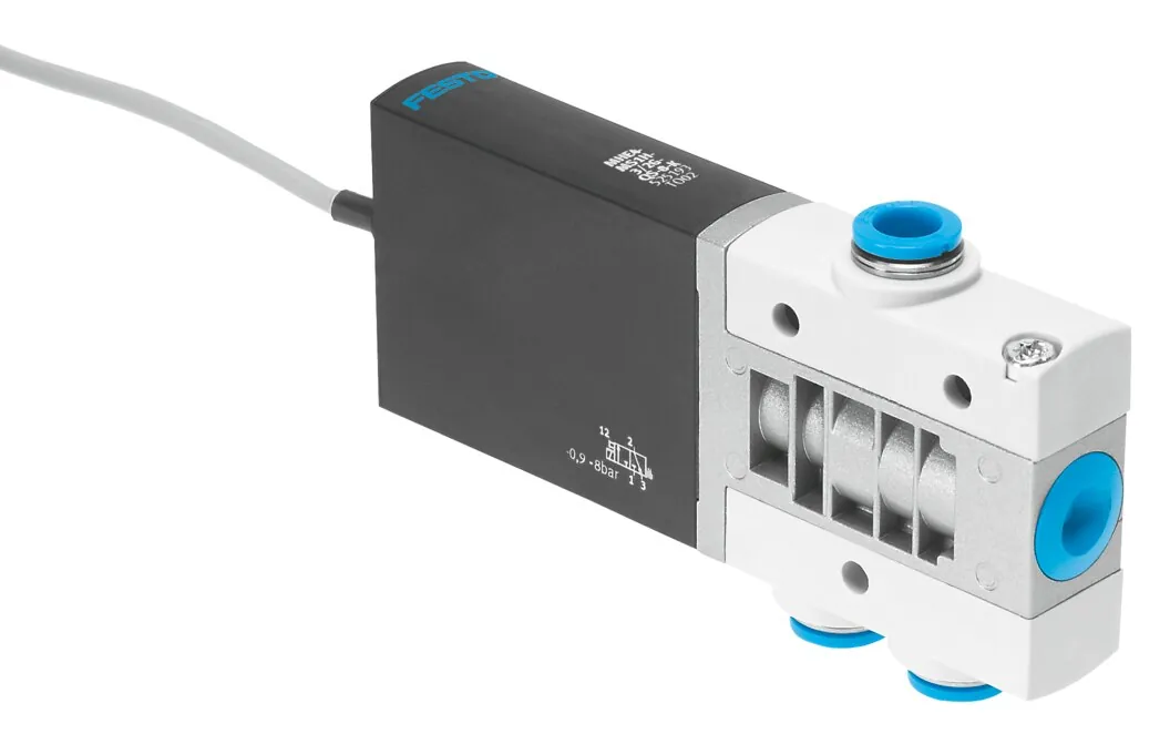 Распределитель с электроуправлением Festo MHE4-MS1H-3/2G-QS-8-K