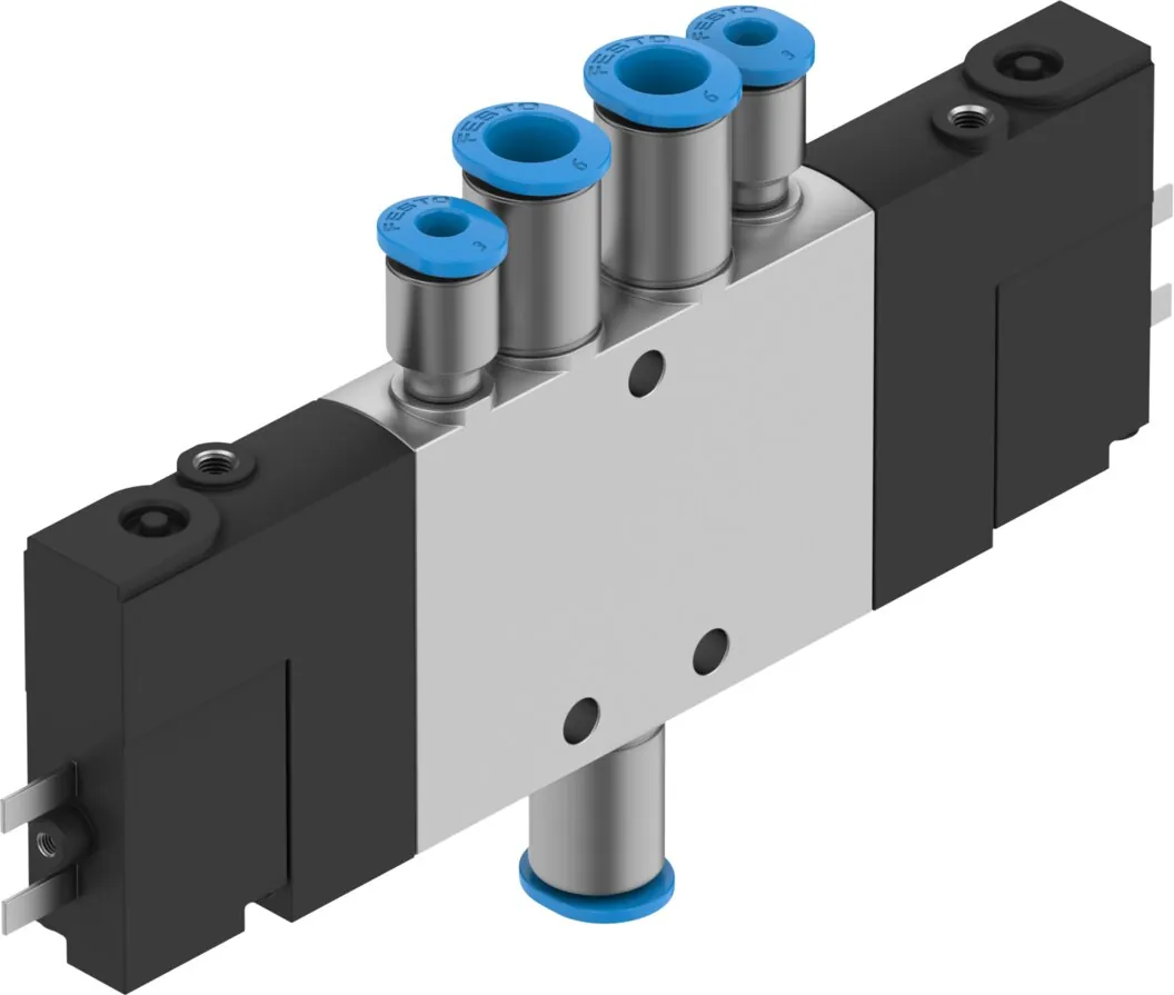 Распределитель с электроуправлением Festo CPE10-M1BH-5/3ES-QS6-B
