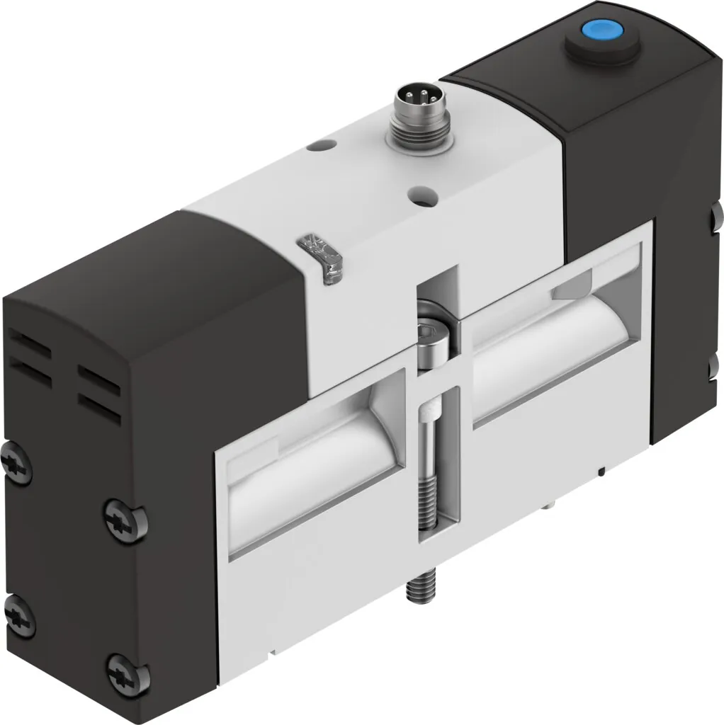 Распределитель с электроуправлением Festo VSVA-B-M52-AH-A1-1R2L