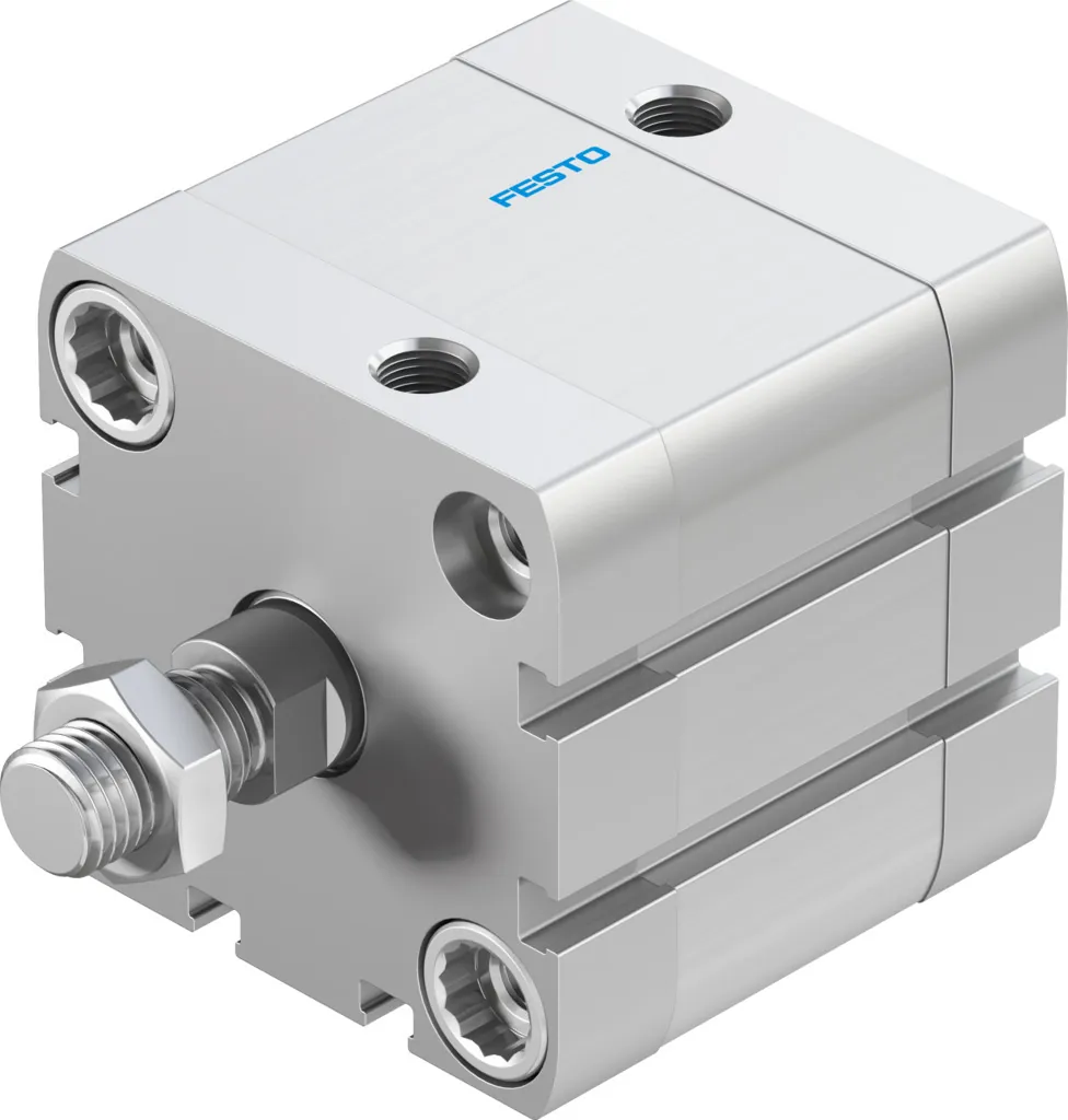 Компактный пневмоцилиндр Festo ADN-50-20-A-P-A