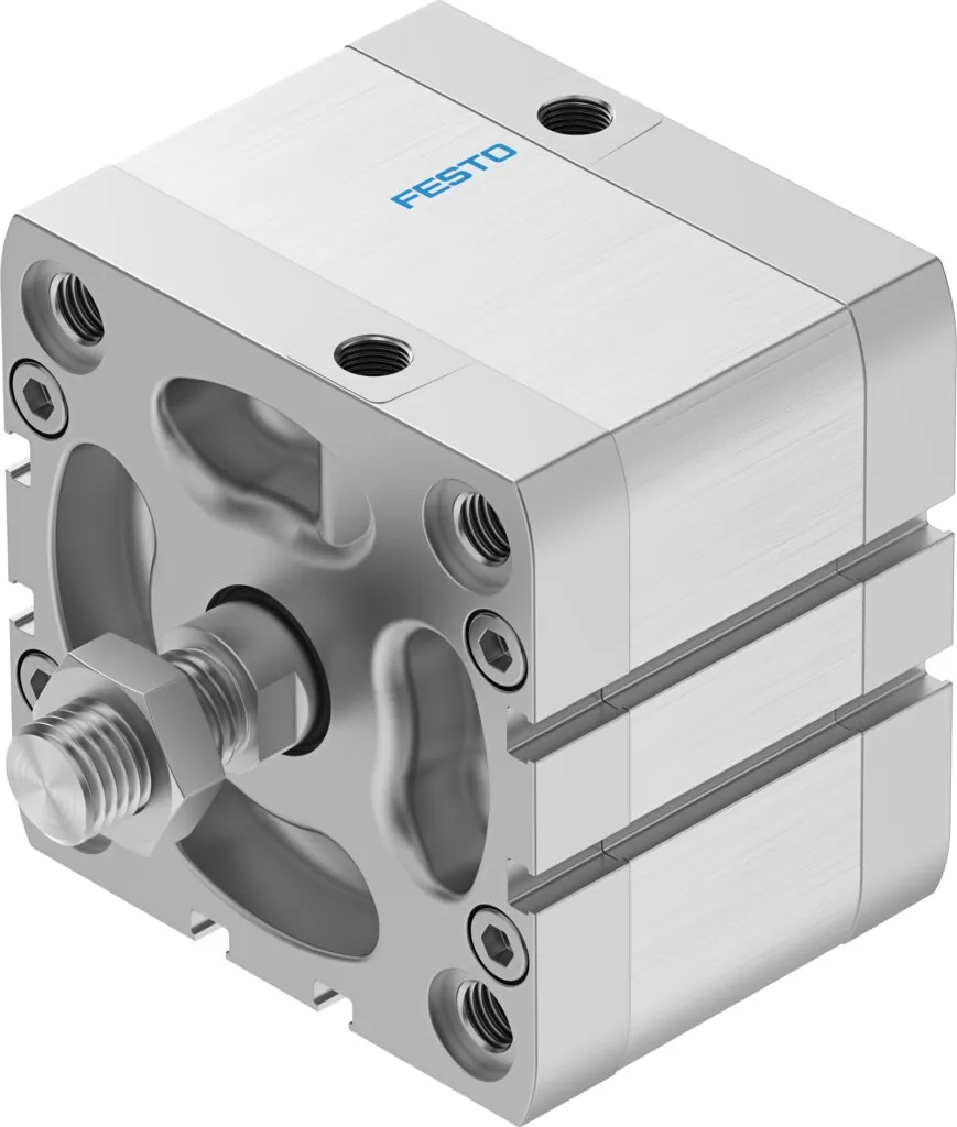 Компактный пневмоцилиндр Festo ADN-80-20-A-P-A
