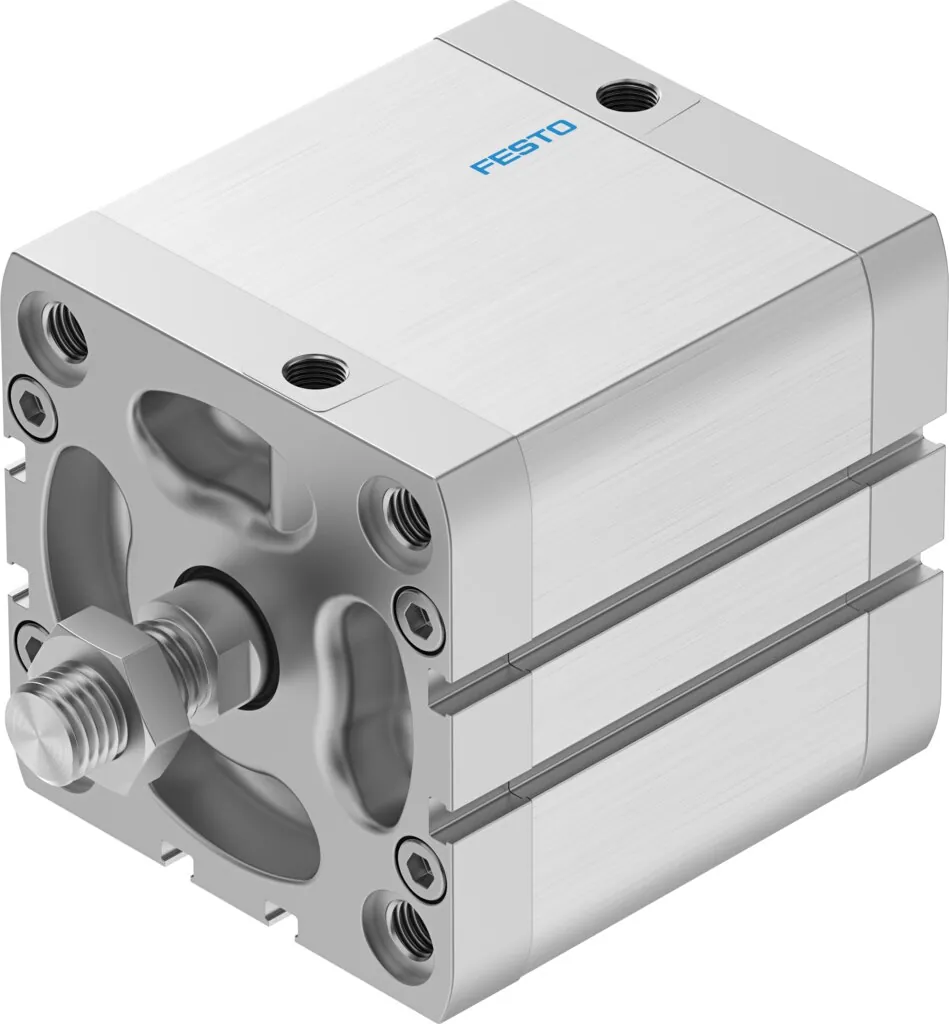 Компактный пневмоцилиндр Festo ADN-80-50-A-P-A