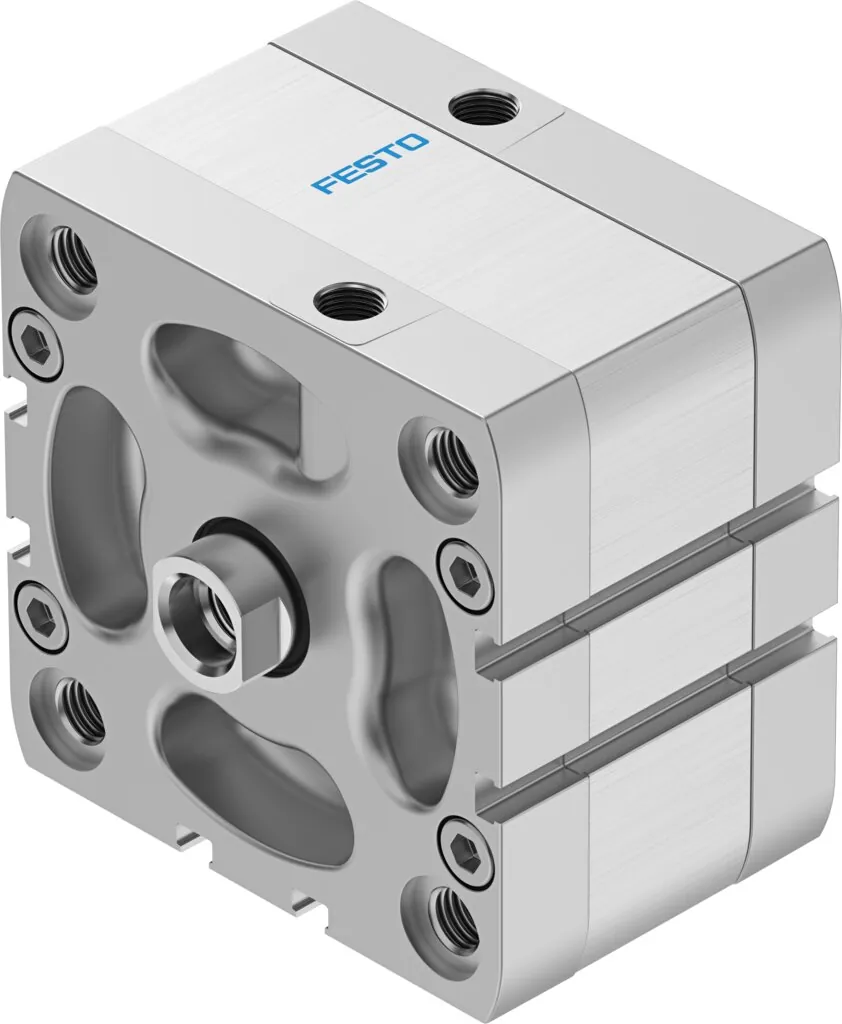 Компактный пневмоцилиндр Festo ADN-80-10-I-P-A