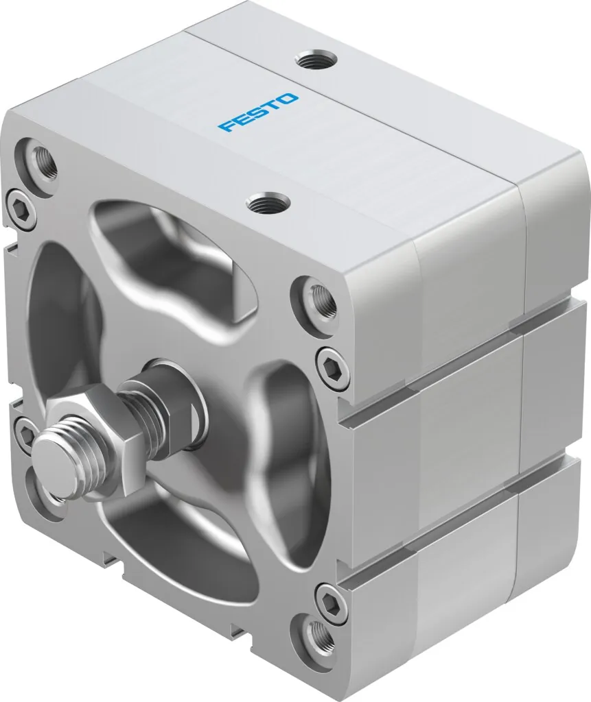 Компактный пневмоцилиндр Festo ADN-100-10-A-P-A