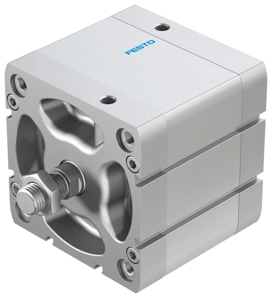 Компактный пневмоцилиндр Festo ADN-100-40-A-P-A