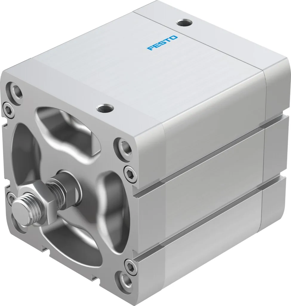 Компактный пневмоцилиндр Festo ADN-100-60-A-P-A